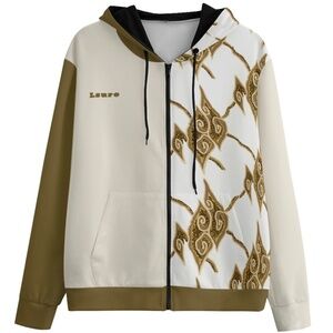 Cream White Jacket with Cozy Warmth